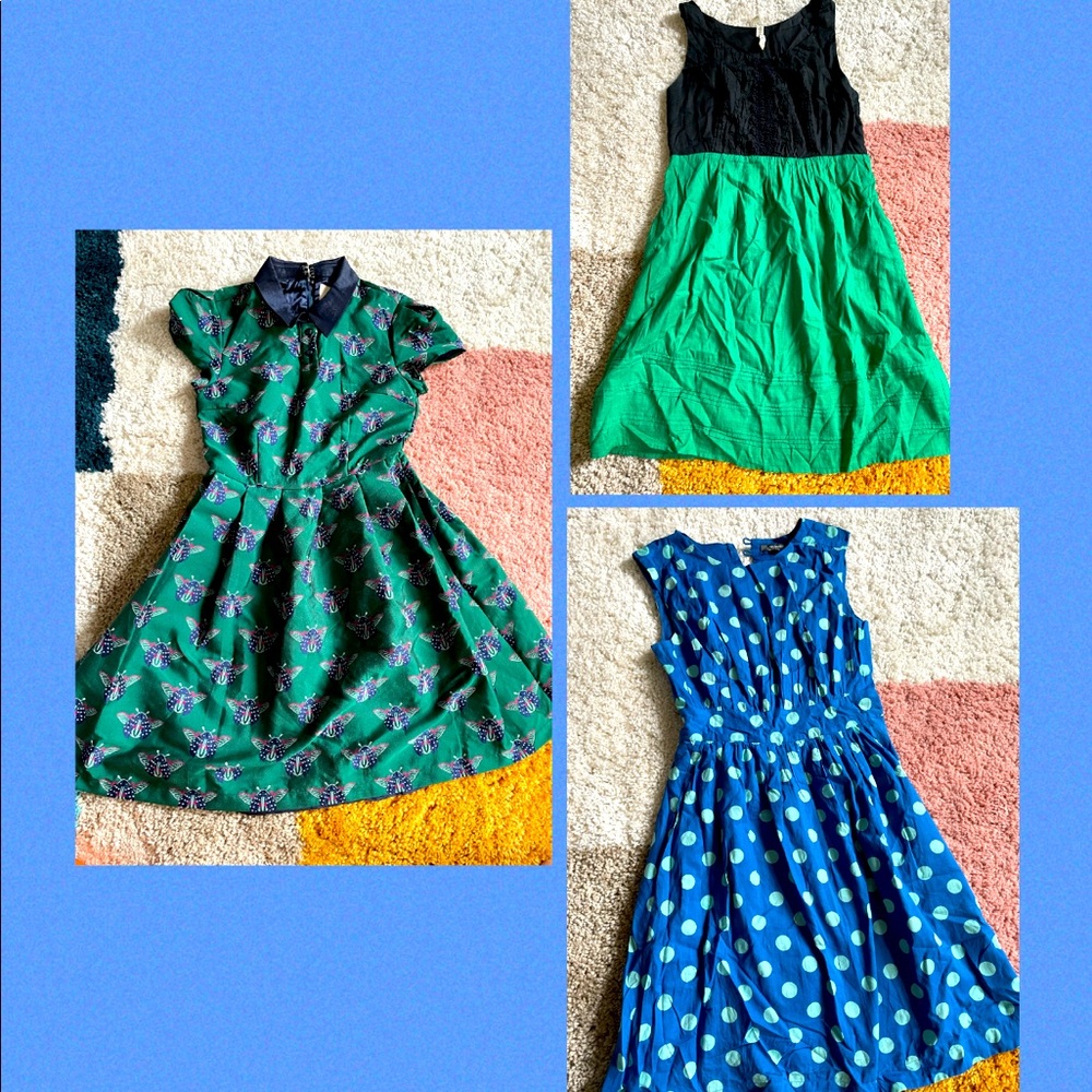 ModCloth Anthropologie Emily and Fin Dress Bundle